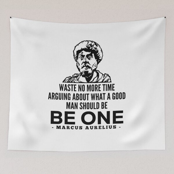 Item preview, Marcus Aurelius Quotes - Be a Man designed and sold by HalpinDesign.