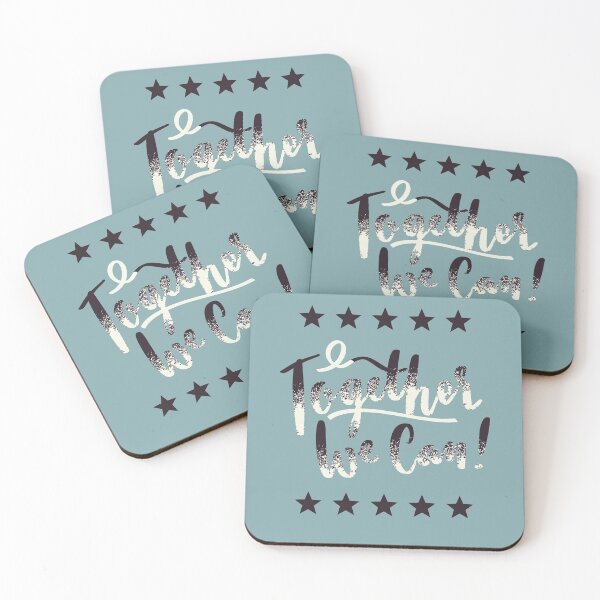 Item preview, #REDBUBBLE #TOGETHER WE CAN DESIGN #POWDER BLUE designed and sold by Stylishboutique.