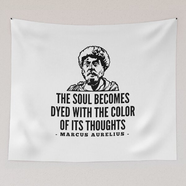 Item preview, Marcus Aurelius Quotes - Soul designed and sold by HalpinDesign.