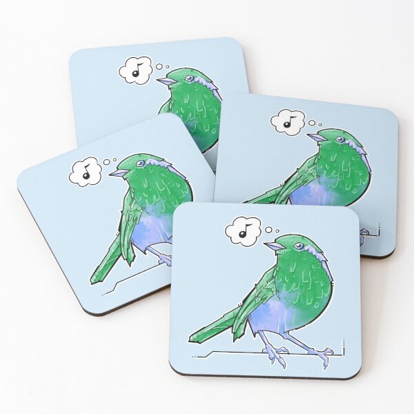 Item preview, chubby bird singing  designed and sold by weilertsen.