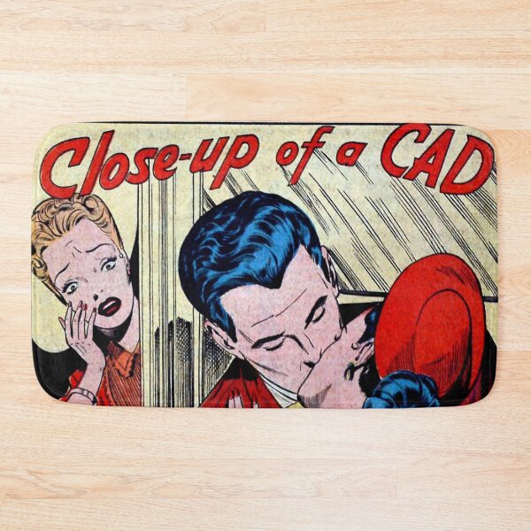 Item preview, Close Up of a Cad! 1950s romance comic panel designed and sold by MintGubbins.
