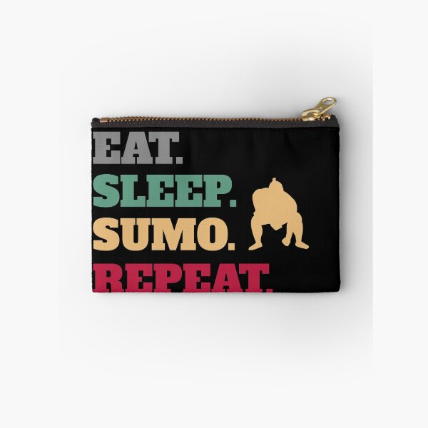 Item preview, Funny Eat Sleep Sumo Repeat Wrestler Wrestling designed and sold by Salvadax.