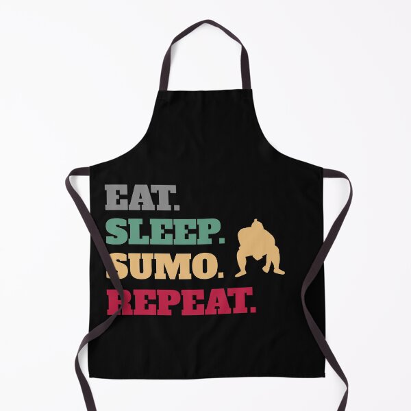 Item preview, Funny Eat Sleep Sumo Repeat Wrestler Wrestling designed and sold by Salvadax.