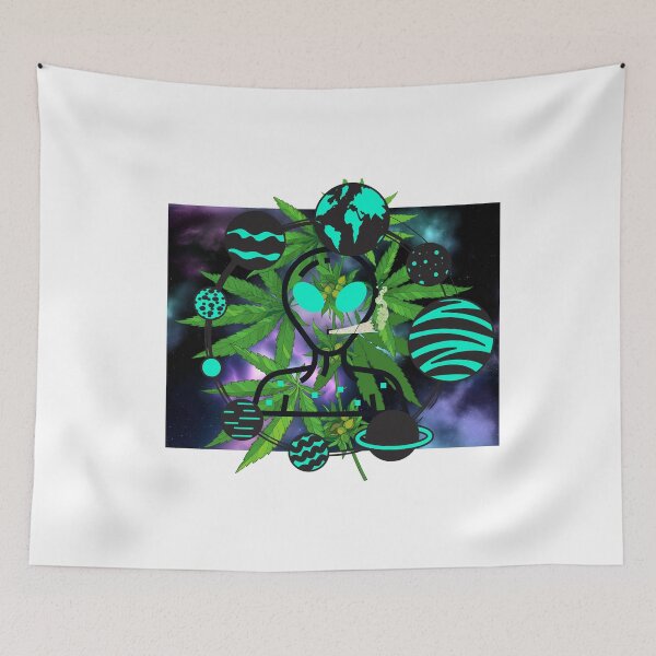 Item preview, ALIEN Stoner | Smart Successful Stoner | Spiritual Stoner |  designed and sold by AlfaEcho.