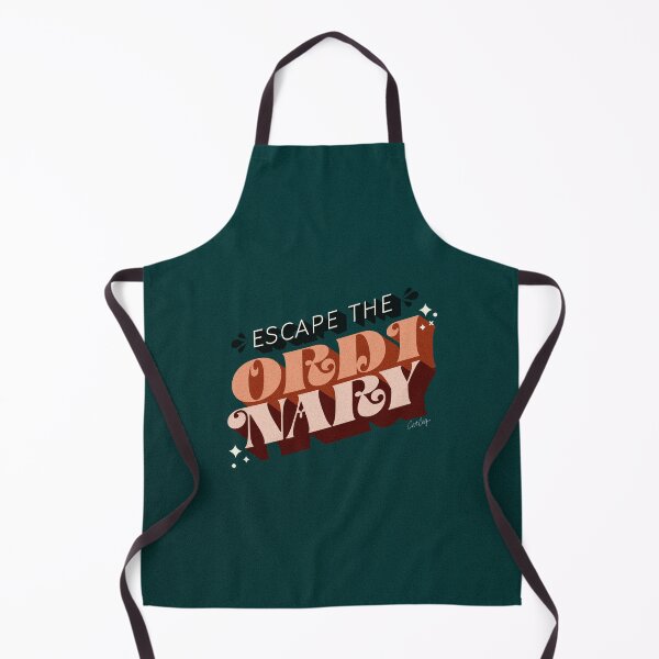 Item preview, Escape the Ordinary – Teal & Peach designed and sold by Cat Coquillette.