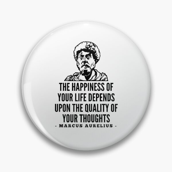 Item preview, Marcus Aurelius Quotes - Happiness designed and sold by HalpinDesign.