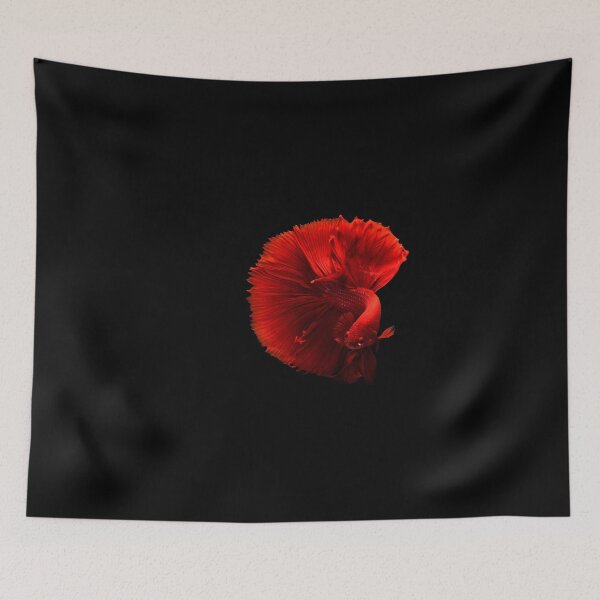 Item preview, Red betta fish designed and sold by PET-SHIRTS.