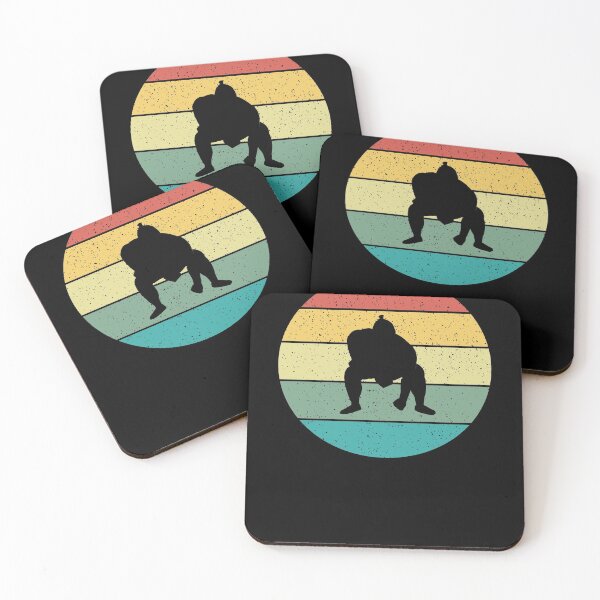 Item preview, Sumo Wrestler Wrestling Retro Vintage designed and sold by Salvadax.
