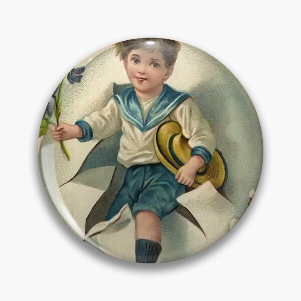Item preview, Vintage Happy Easter sailor suit boy designed and sold by aapshop.