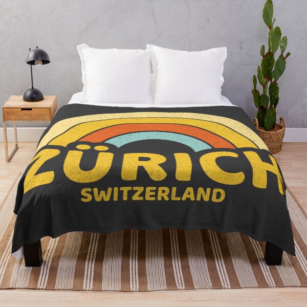Artikelvorschau, Retro Zurich Switzerland entworfen und verkauft von dk80.