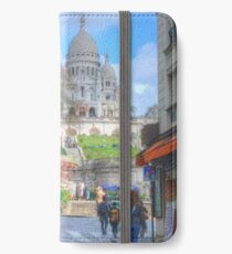 Sacre Couer .. Street View iPhone Wallet/Case/Skin