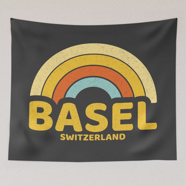 Artikelvorschau, Retro Basel Switzerland entworfen und verkauft von dk80.