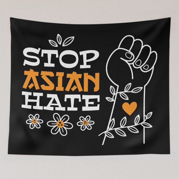 Artikelvorschau, Stoppen Sie asiatischen Hass Asian Lives Matter entworfen und verkauft von RajaGraphica.