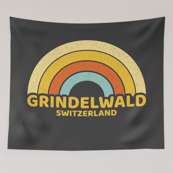 Artikelvorschau, Retro Grindelwald Switzerland entworfen und verkauft von dk80.