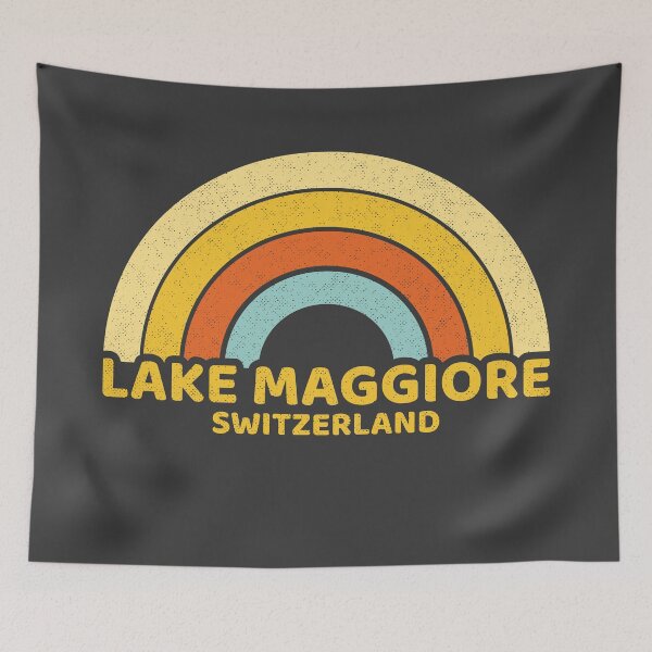 Item preview, Retro Lake Maggiore Switzerland designed and sold by dk80.