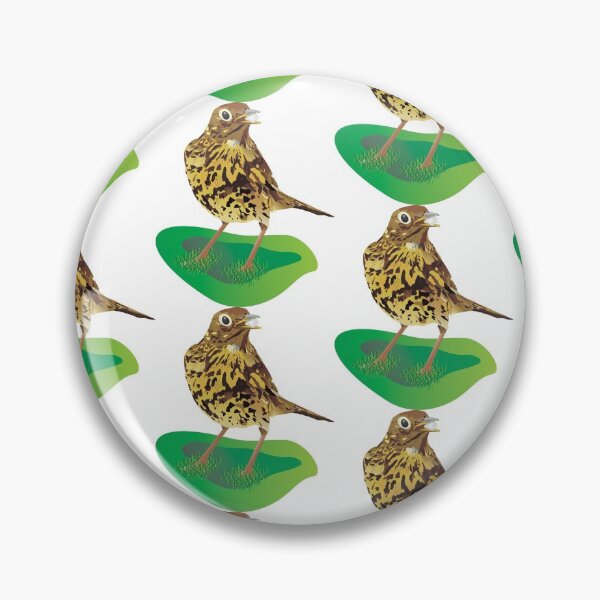 Item preview, Song Thrush Garden Bird designed and sold by BijouArt.