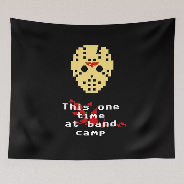 Item preview, 8-Bit Scary Movie Hockey Mask - Slasher Movie designed and sold by jacob-jendrey.