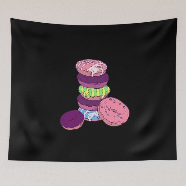 Item preview, Black of Doughnuts designed and sold by Cassandra6193.
