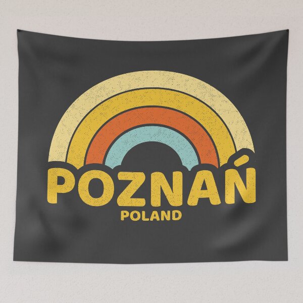 Aperçu de l'œuvre Retro Poznan Poland créée et vendue par dk80.