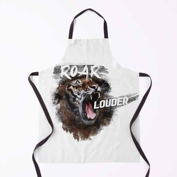 Item preview, The watercolor tiger screams very loud - white designed and sold by Viktella.
