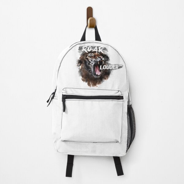 Item preview, The watercolor tiger screams very loud - white designed and sold by Viktella.
