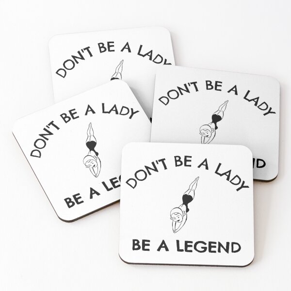Item preview, Diving: Don't be a lady be a legend designed and sold by TheGreenGoat.