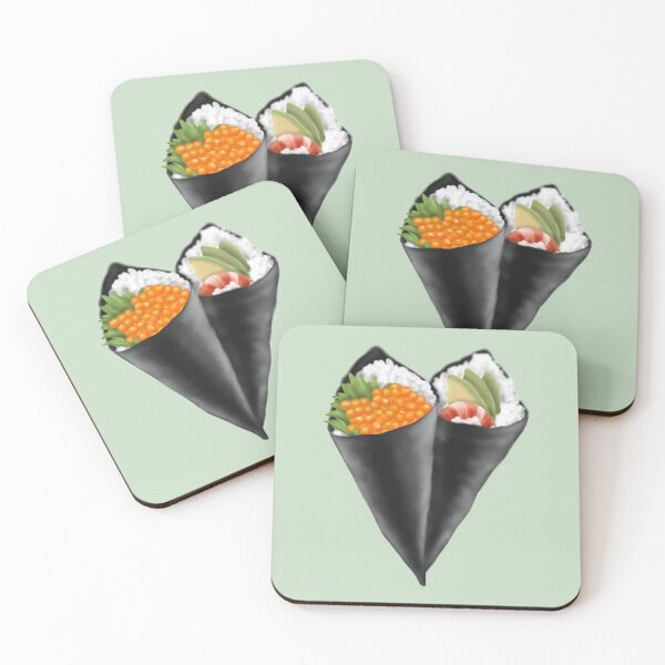 Item preview, Illustrated Sushi Handroll  designed and sold by HRSCreates.