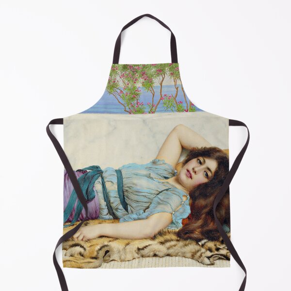 Item preview, Mischief and Repose - John William Godward designed and sold by brushandframes.