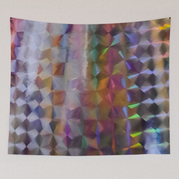 Item preview, Iridescent Foil Party- Silver Rainbow designed and sold by Designs By YL.