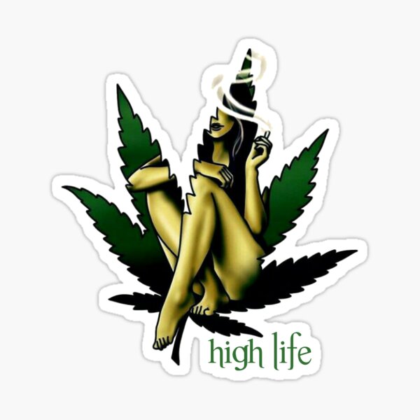 marihuana Sticker