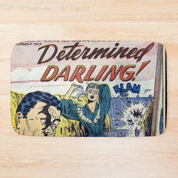 Item preview, Determined Darling! 1950s romance comic panel designed and sold by MintGubbins.