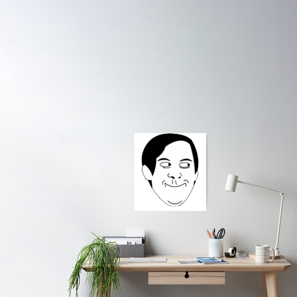  Tobey Maguire Face Meme Sticker Decal Bumper Sticker 5 :  Automotive