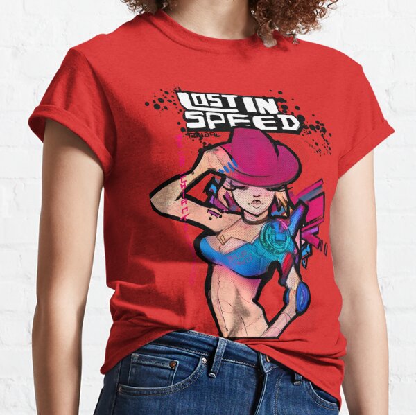 Masquée même dans le cyberpunk T-shirt classique