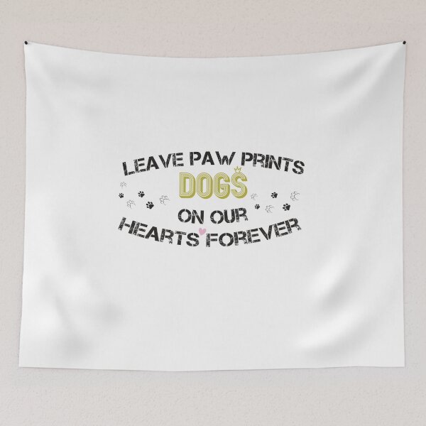 Item preview, Dog Leave Paw On Our Heart designed and sold by designisthelife.