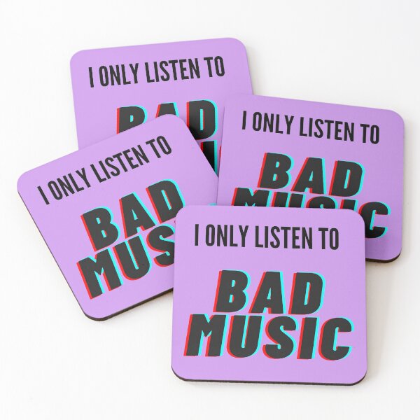 Item preview, I Only Listen To Bad Music designed and sold by DaisyBryar.