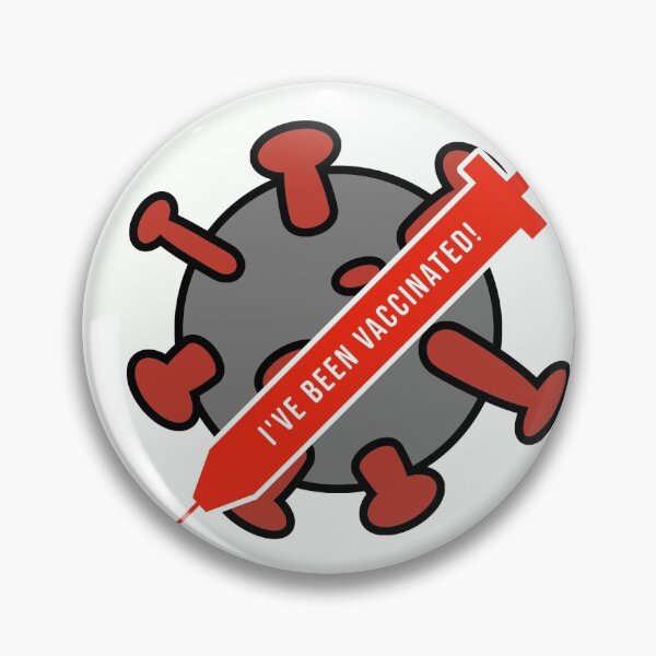 Item preview, I've Been Vaccinated COVID-19 Sticker designed and sold by zeitlinoah.