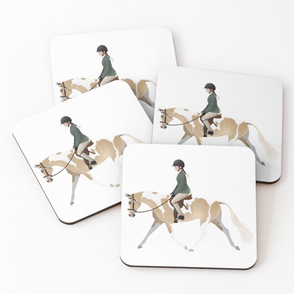 Item preview, Palomino Pinto Hunter Pony and Rider - Equine Rampaige designed and sold by equinerampaige.