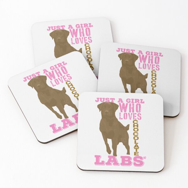 Item preview, Just a Girl Who Loves Chocolate Labs designed and sold by LifeCrush.