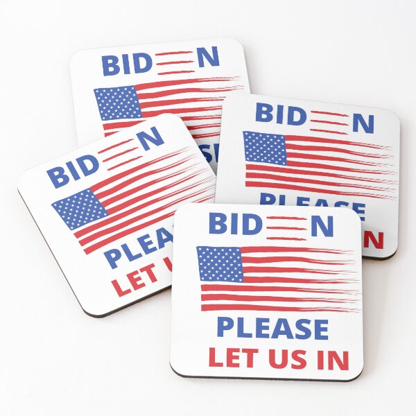 Item preview, Biden Please Let Us In designed and sold by Mohamed Amine Kadri.