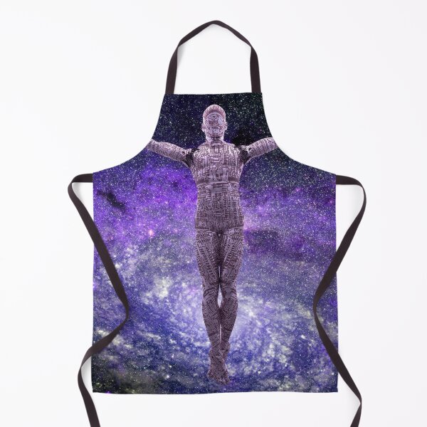 Item preview, Droid Ascension in fantastic vivid space designed and sold by rolffimages.