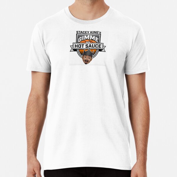 "Stacey King's Gimme the Hot Sauce Basketball Logo" Tshirt for Sale by