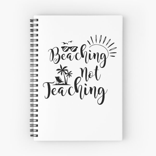 Item preview, Beaching not teaching summer teacher gift designed and sold by oussama dif.