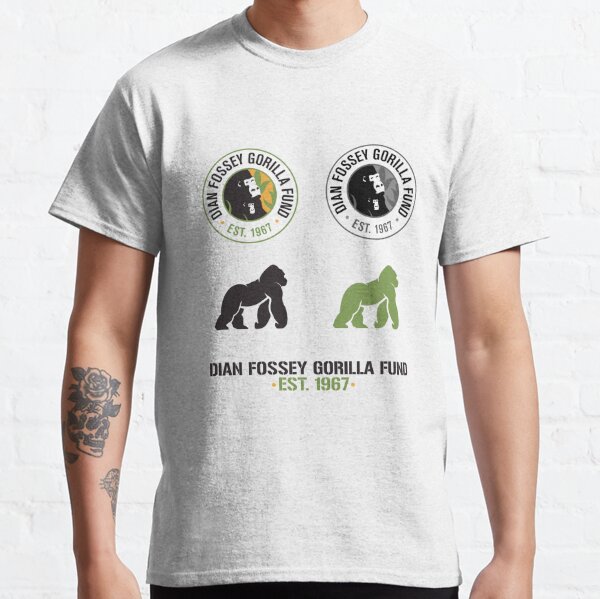 dian fossey gorilla fund apes together strong shirt