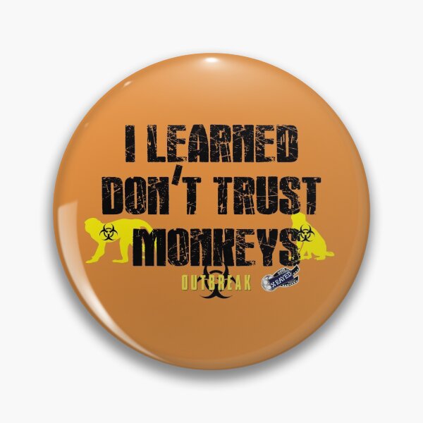 Item preview, Don't Trust Monkeys designed and sold by FlicksXrayed.