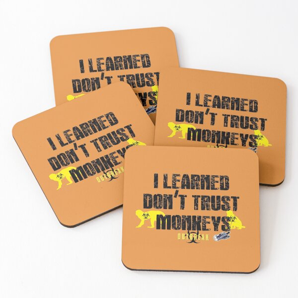 Item preview, Don't Trust Monkeys designed and sold by FlicksXrayed.