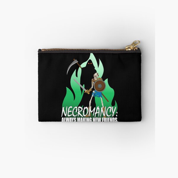 Item preview, Necromancy always making new friends designed and sold by CarrieTDesigns.