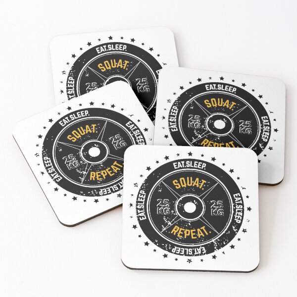 Item preview, Eat, sleep, squat and repeat designed and sold by FunPurchase.