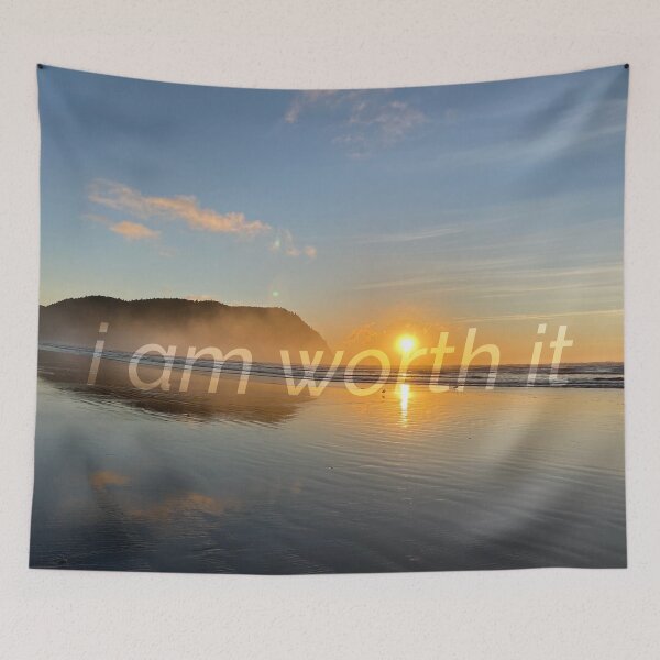 Item preview, I Am Worth It designed and sold by AngieFadel.