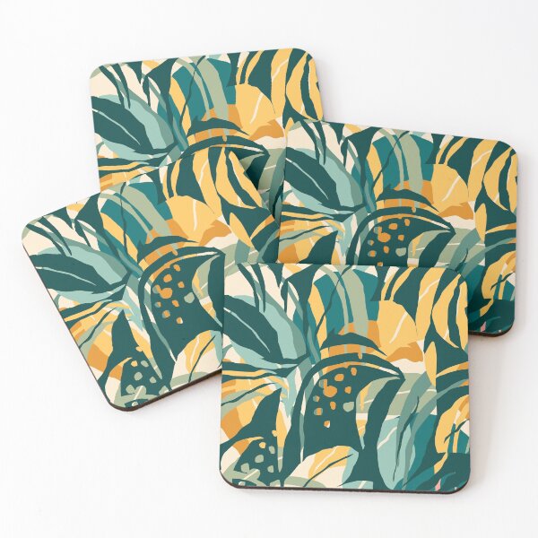 Item preview, Minimalist contemporary jungle pattern designed and sold by PG Illustration.