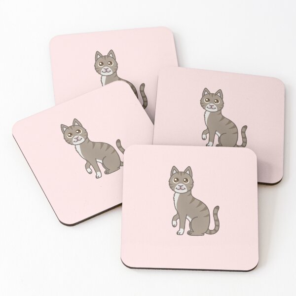 Item preview, Grey Tabby Cat designed and sold by Moni-Makes-Art.